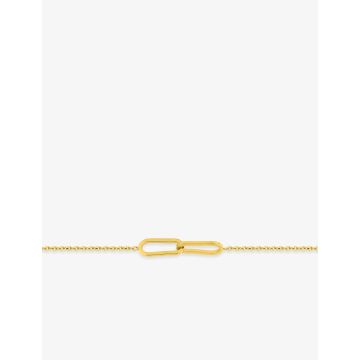 Bracelet acier doré