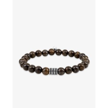 Bracelet bronzite acier