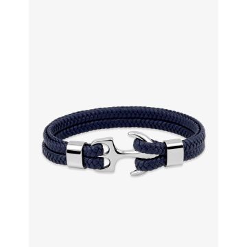 Bracelet matière synthétique acier