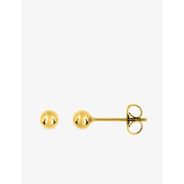 Boucles d'oreilles clou acier doré