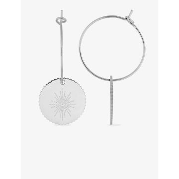 Boucles d'oreilles créolles acier