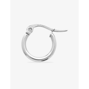 Boucles d'oreilles créolles acier