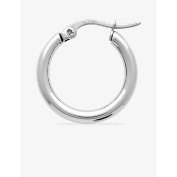 Boucles d'oreilles créolles acier
