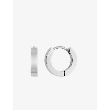 Boucles d'oreilles créolles acier