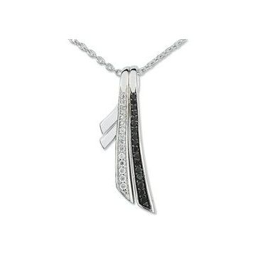 Collier Argent Oxyde De Zirconium