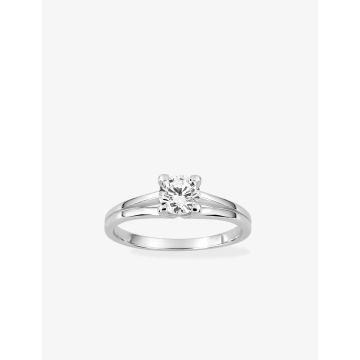 Bague oxyde de ziconium argent 925 rhodié