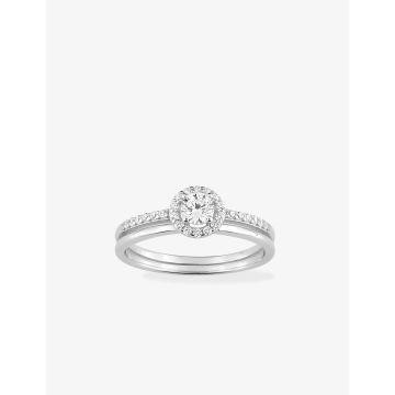 Bague Oxyde De Zirconium Argent 925 rhodié