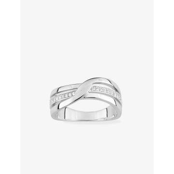 Bague Oxyde De Zirconium Argent 925 rhodié