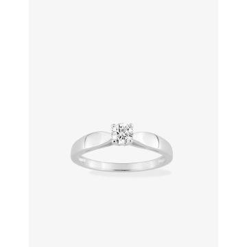 Bague oxyde de ziconium argent 925 rhodié