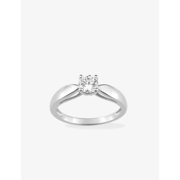 Bague oxyde de ziconium argent 925 rhodié