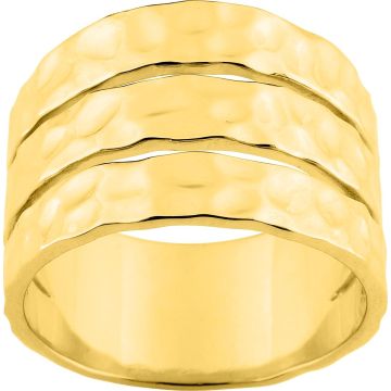 BAGUE TOUT METAL plaqué or