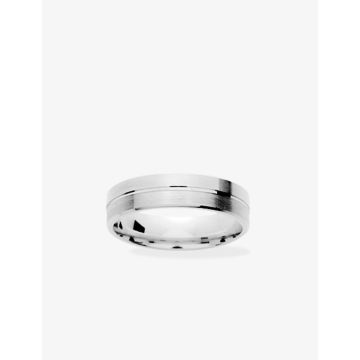 Alliance fantaisie or blanc