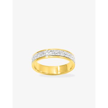 Alliance fantaisie 4,5mm bicolore