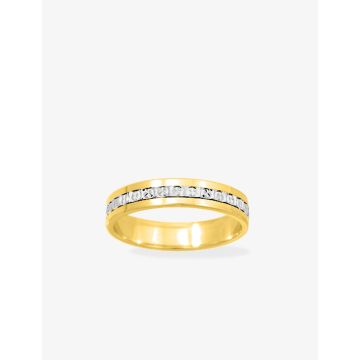 Alliance fantaisie 4,5mm bicolore
