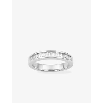 Alliance Demi-Tour Diamant 0.50ct Gh-Si Or Blanc