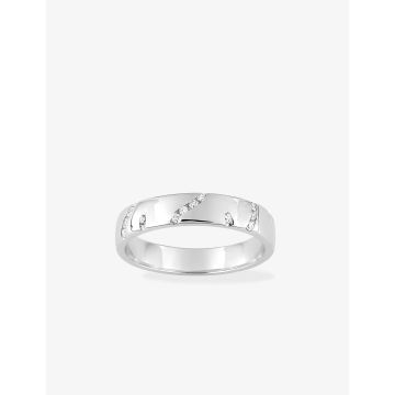 Alliance Contemporaine 12 Diamant 0.10ct Or Blanc