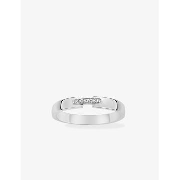 Alliance Contemporaine 6 Diamant 0.02ct Or Blanc