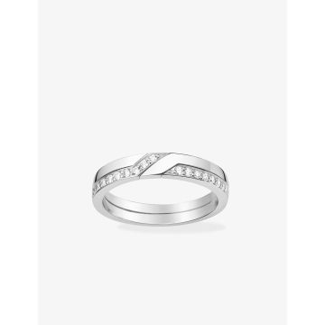 Alliance Contemporaine 16 Diamant 0.16ct Or Blanc
