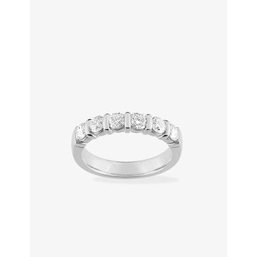 Alliance Classique 6 Diamant 1ct Or Blanc
