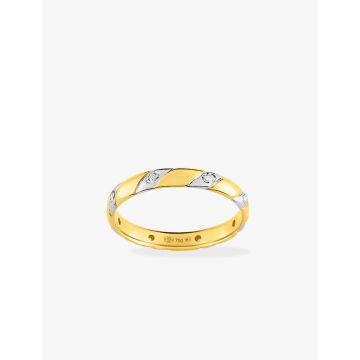 Alliance 8 Diamant 0.05ct Bicolore
