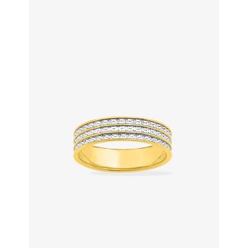 Alliance Satinee Diamantee J.+G. Or375