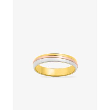 Alliance Lisse Jaune+Gris+Rose Or375