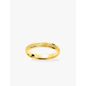 Alliance Fantaisie 3mm Or Jaune 9ct