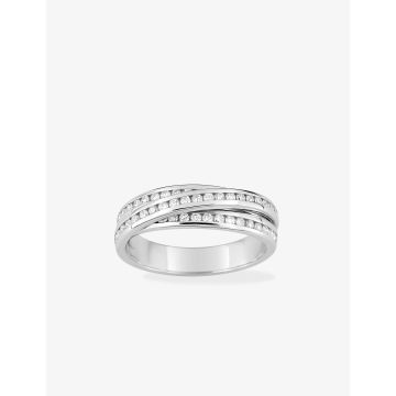 Alliance Croisée 47 Diamant 0.47ct Or Blanc