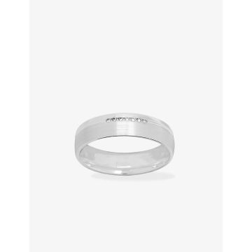 Alliance Diamant Contem Or Blanc