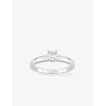 Bague Solitaire Gris 0,4ct