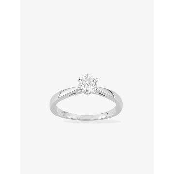 Bague Solitaire Gris 0,4ct