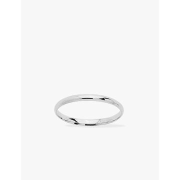 Alliance jonc parisien 2mm or blanc