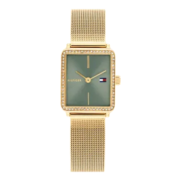 Montre Femme Tommy Hilfiger Tea Acier Maille Milanaise